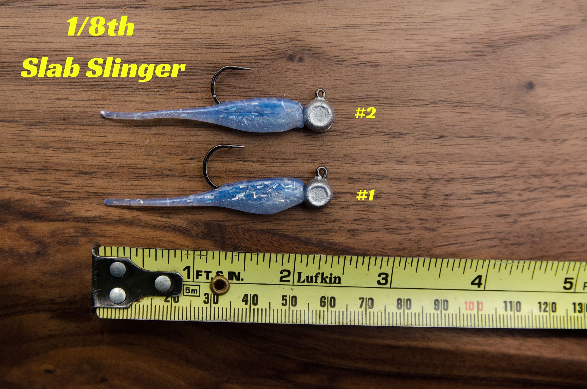 1/8 oz fishing lure 1/8 oz Slab Slinger – Rally Time Jigs